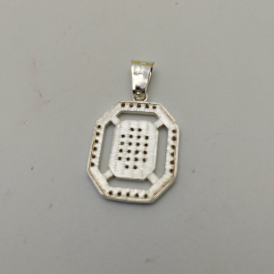 DIJE C/CIRCONIAS PLATA .925 3.4 GR (NUEVO)
