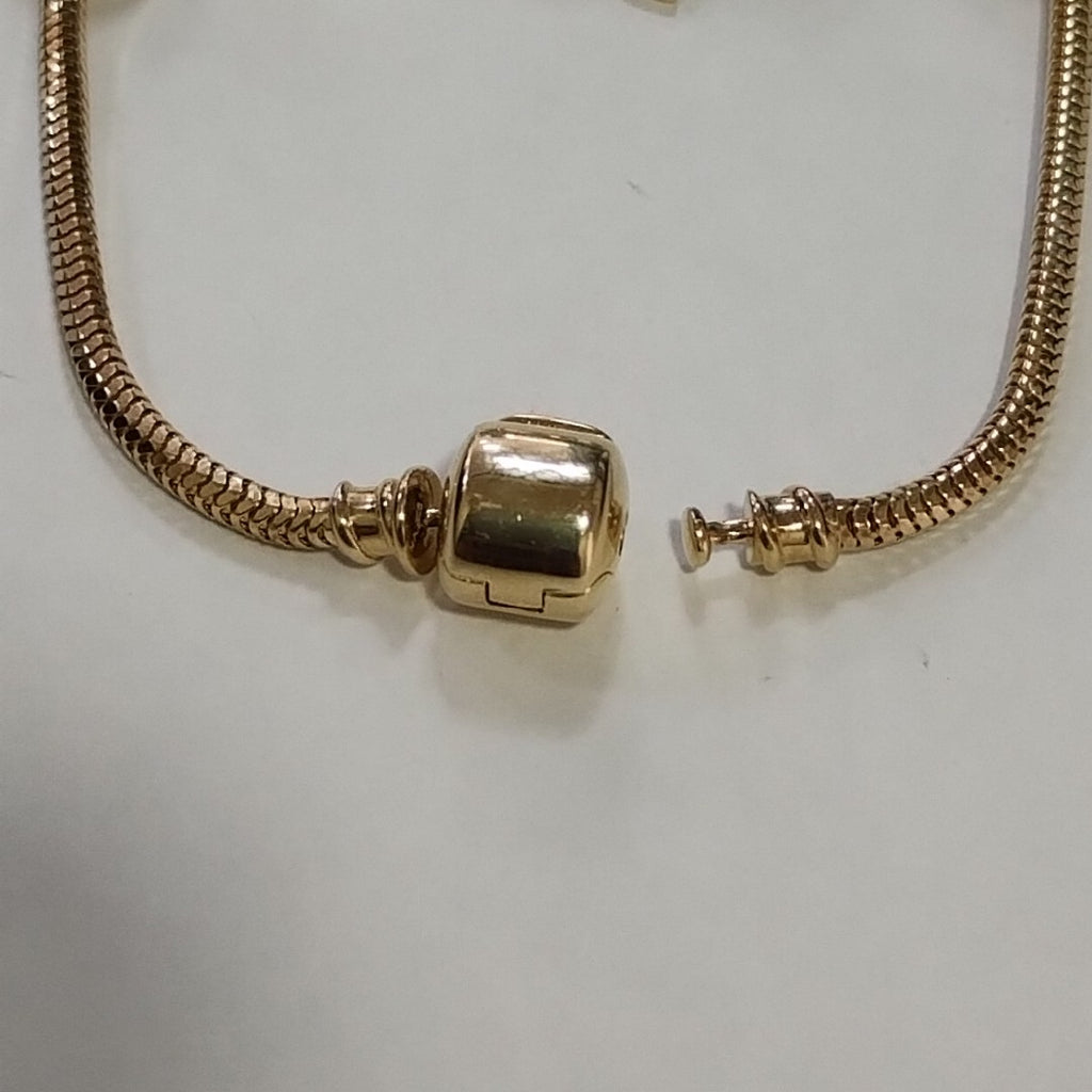 PULSERA CHARM ORO 14K 16.3 (NUEVO)