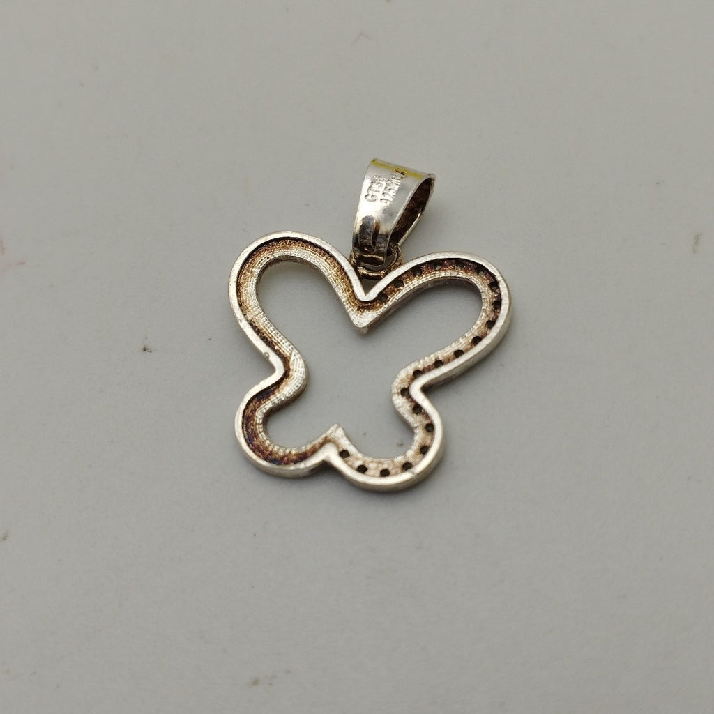 DIJE MARIPOSA C/CIRCONIAS PLATA .925 2.3 GR (NUEVO)