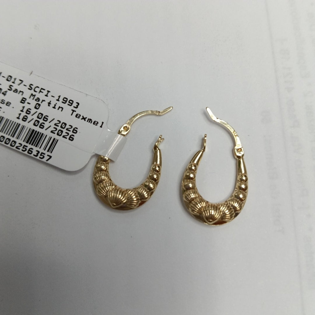 ARRACADAS ORO 14K 0.8 (NUEVO)