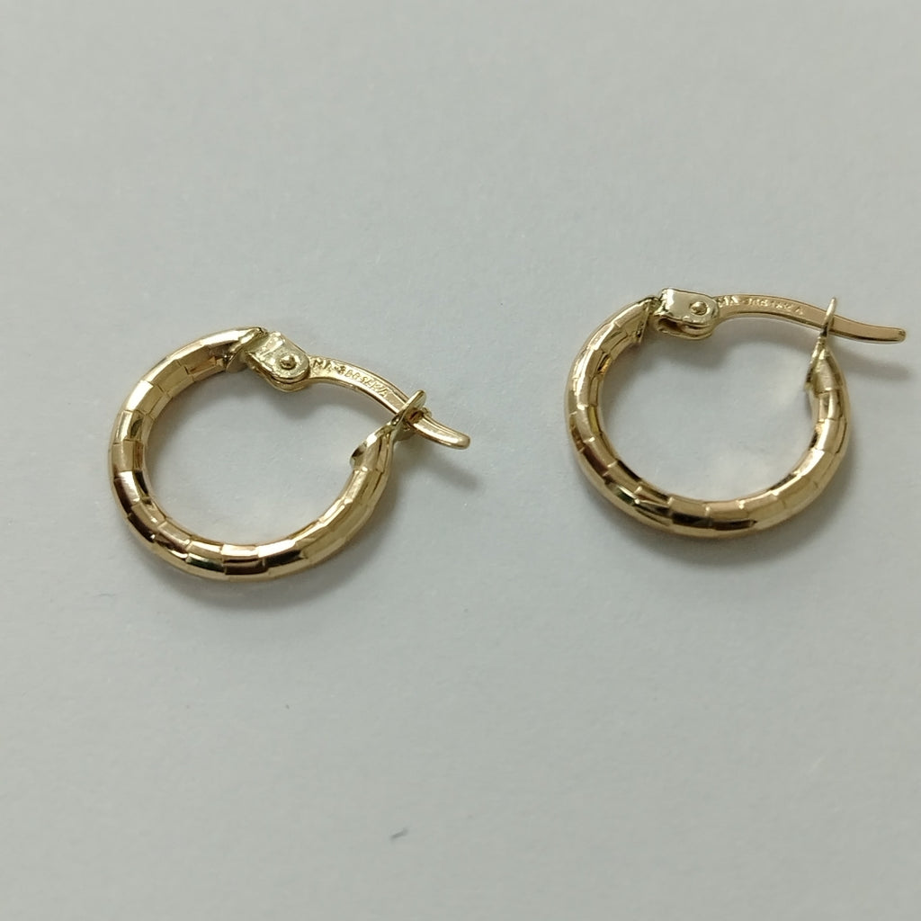 ARRACADAS ORO 14K 1.2 (NUEVO)