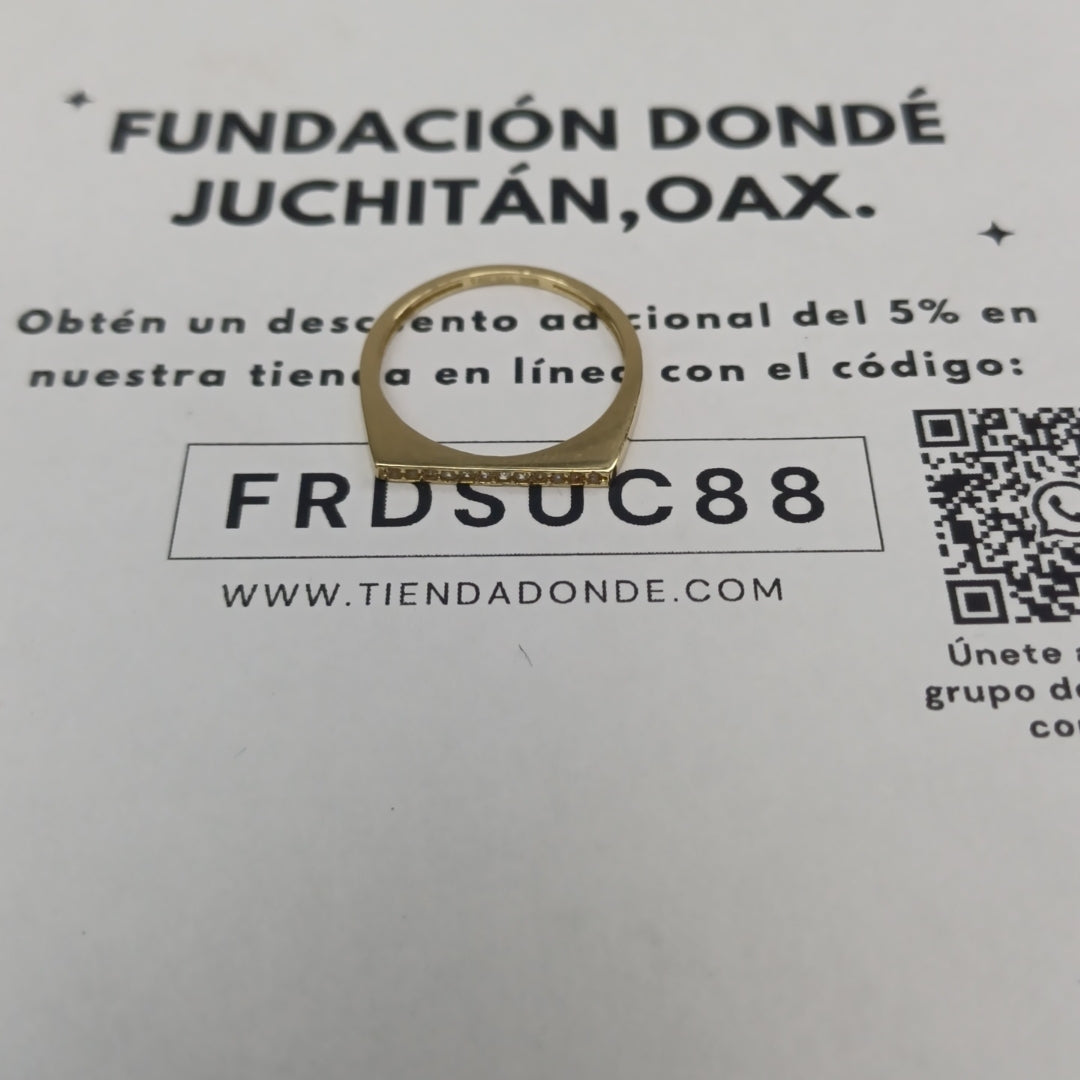 ANILLOS DAMA ORO 14K 1.4 (NUEVO)