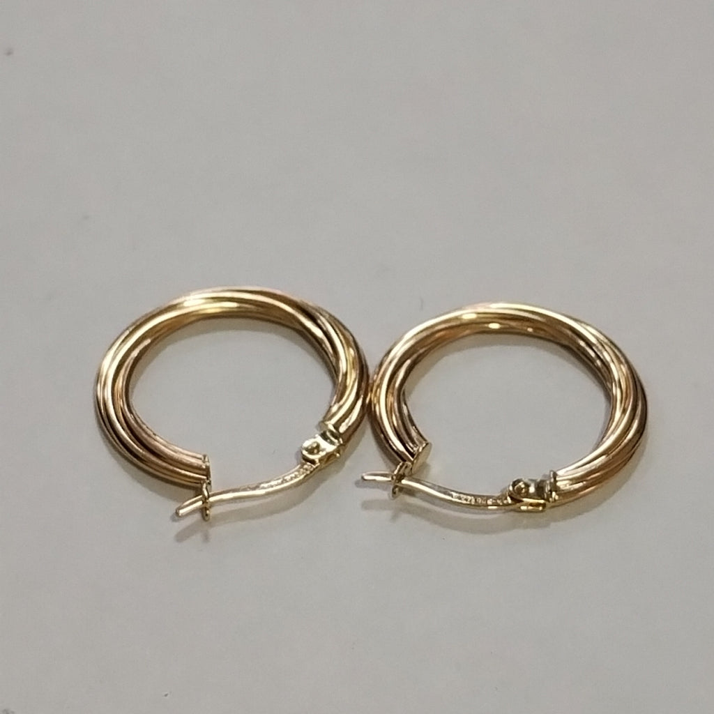 ARRACADAS ORO 14K 1.5 (NUEVO)