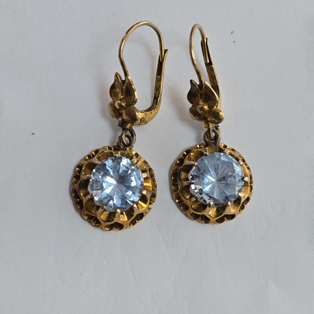 ARETES PAR ORO 10 K 4,00 GRMS (SEMINUEVO)