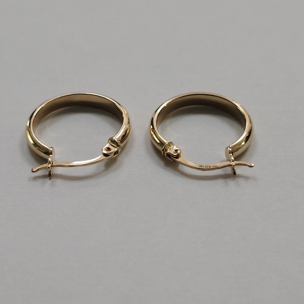 ARRACADAS ORO 14K 1.5 (NUEVO)