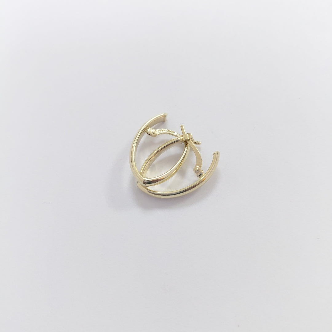 ARRACADAS ORO 14K 1.5 (NUEVO)
