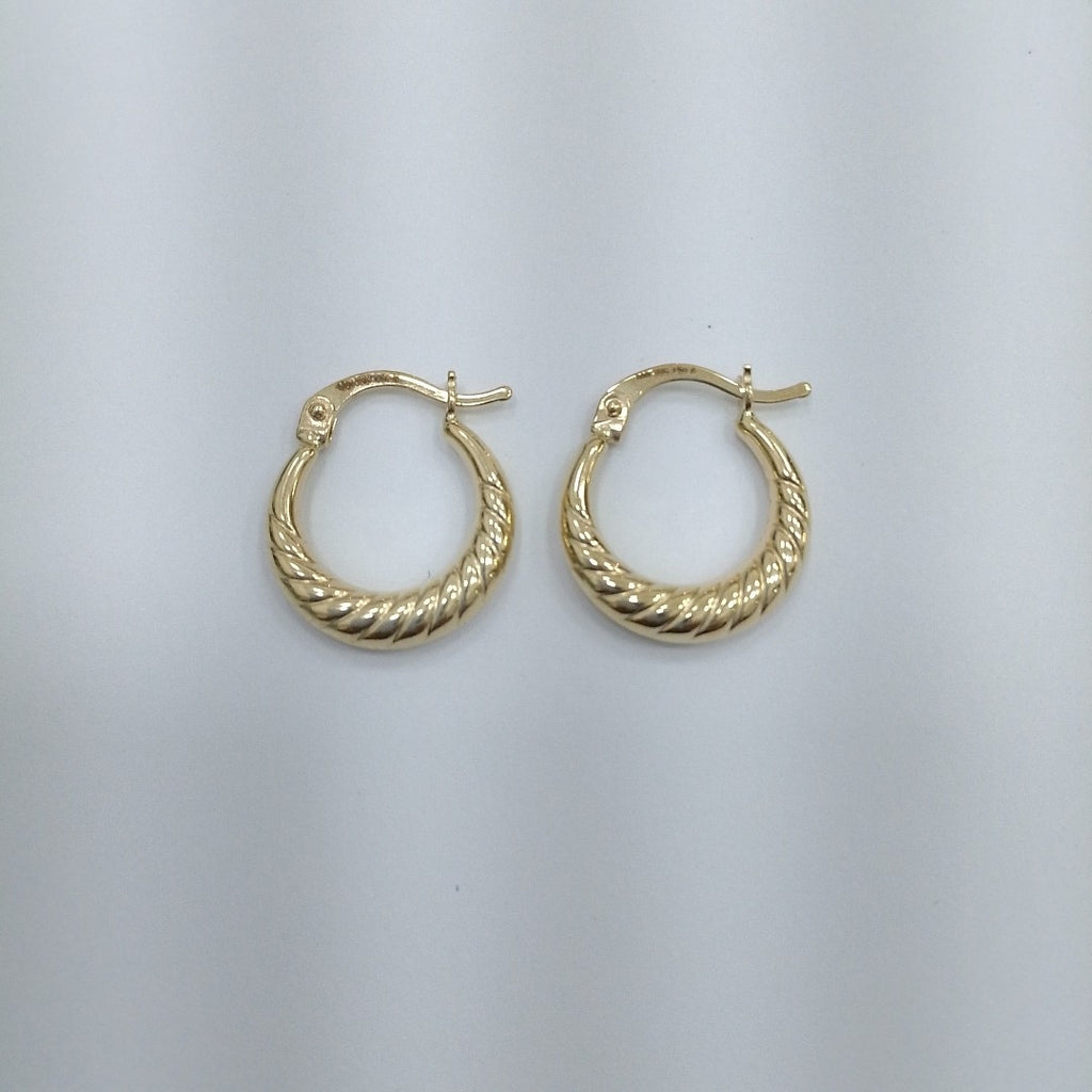 ARRACADAS ORO 14K 1.1 (NUEVO)
