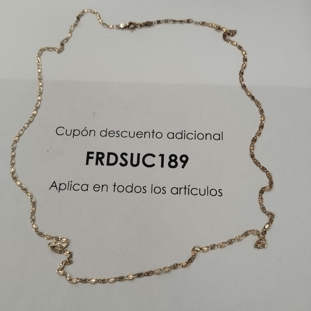 CADENA ORO 14 K 3.1 GRMS (SEMINUEVO)