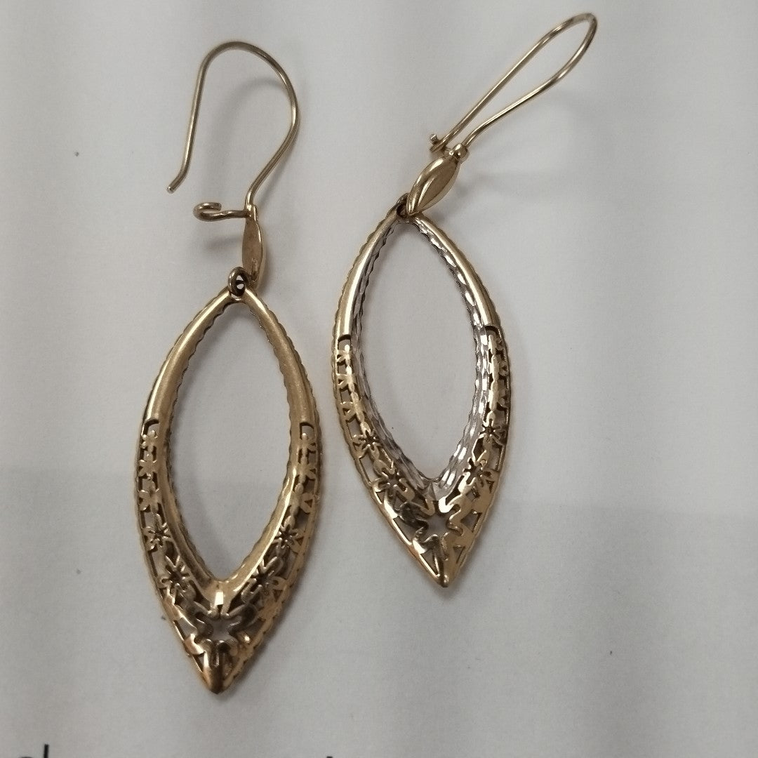 ARETES PAR ORO 14 K 3.4 GRMS (SEMINUEVO)