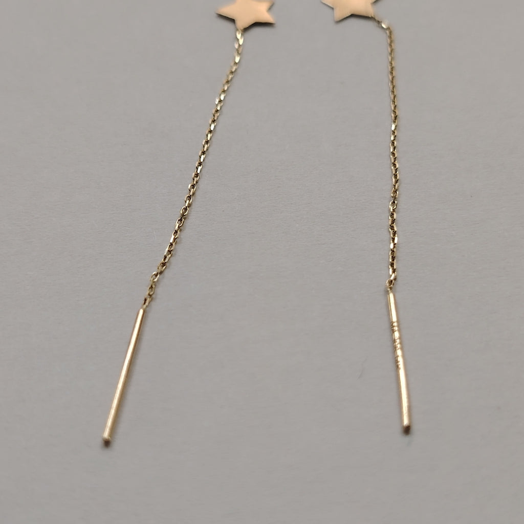 BROQUELES ORO 14K 0.6 (NUEVO)