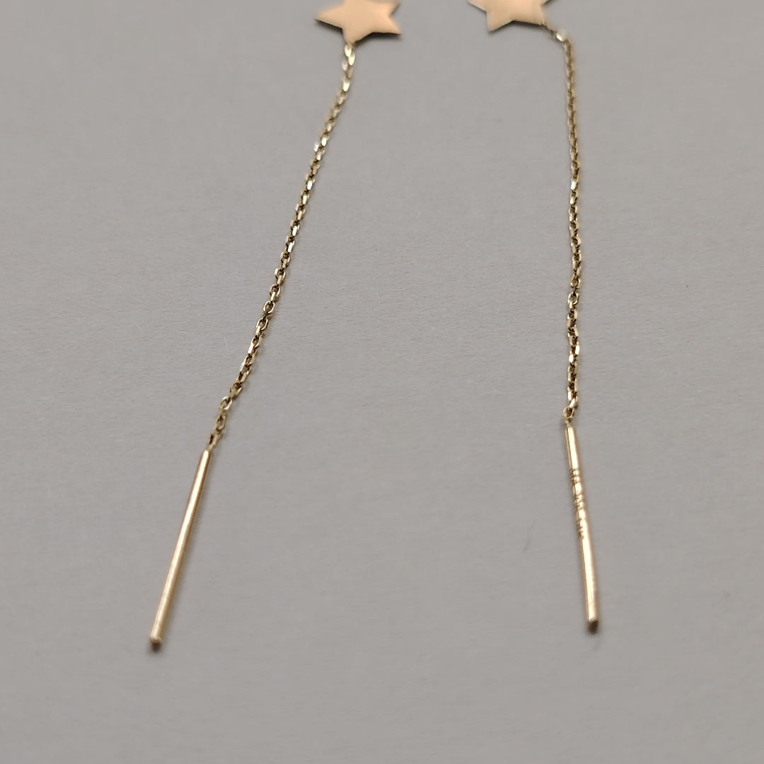 BROQUELES ORO 14K 0.6 (NUEVO)
