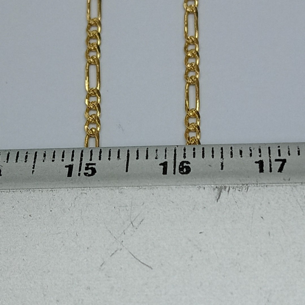 CADENAS 3X1 ORO 14K 55 CM 3.8 GR (NUEVO)