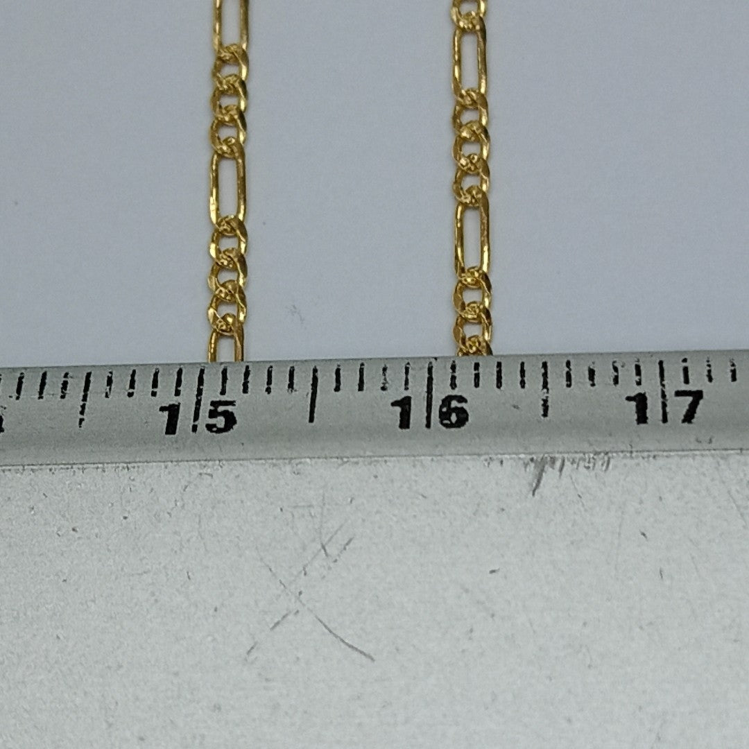 CADENAS 3X1 ORO 14K 55 CM 3.8 GR (NUEVO)