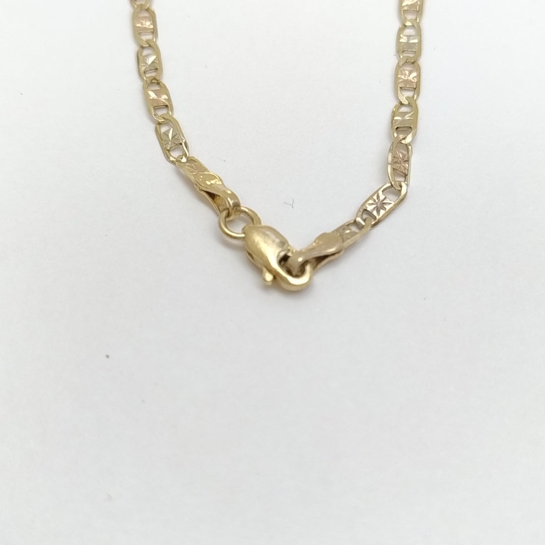 ESCLAVA ORO COMBINADO 14 K 2.7 GRMS (SEMINUEVO)