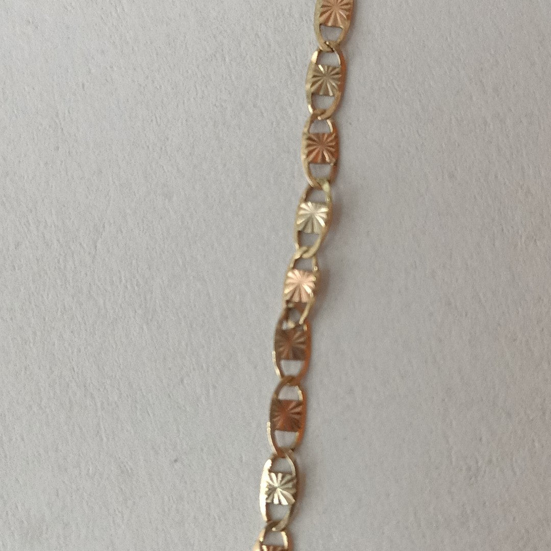 CADENA, DIJE ORO 10 K 3 GRMS (SEMINUEVO)