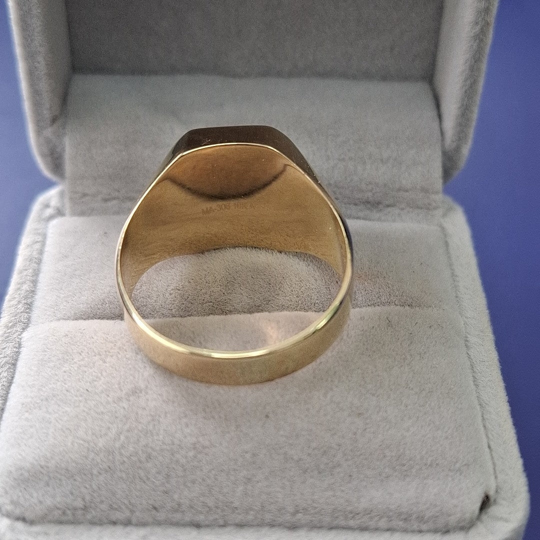 ANILLOS CABALLERO ORO 10K 5.5 (NUEVO)