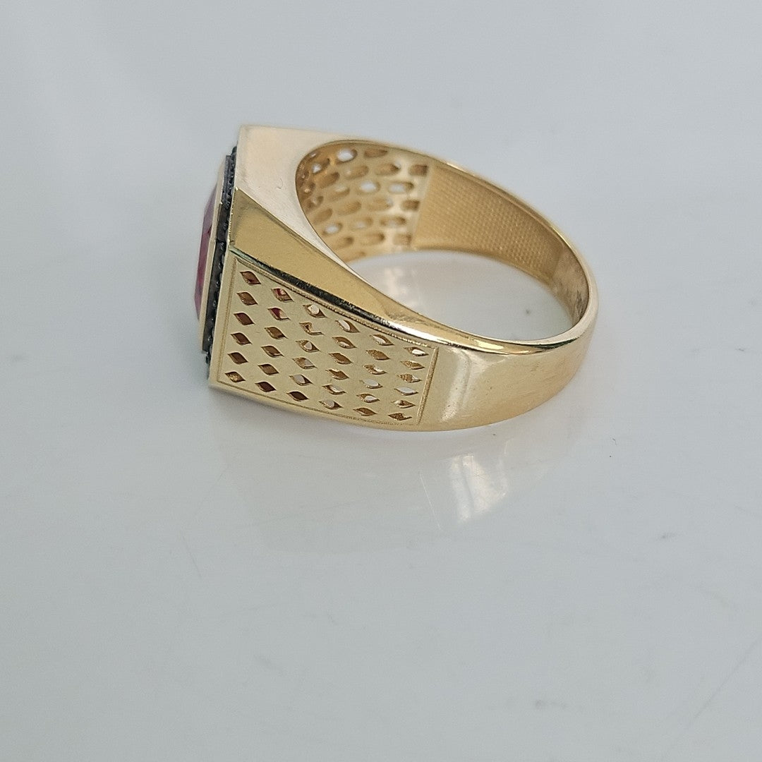 ANILLOS CABALLERO ORO 10K 6.7 (NUEVO)