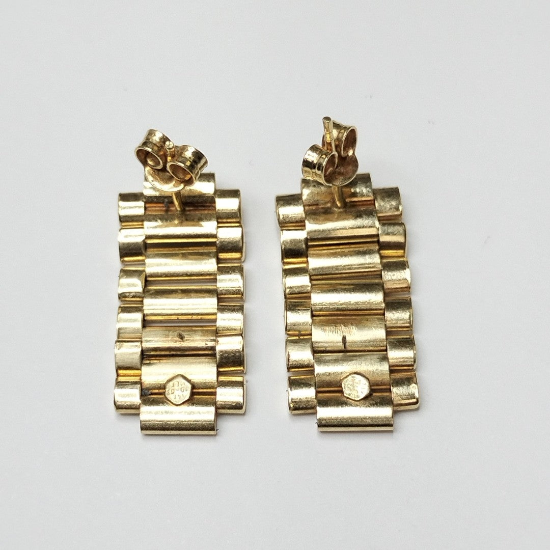 ARETES PAR ORO 14 K 5 GRMS (SEMINUEVO)