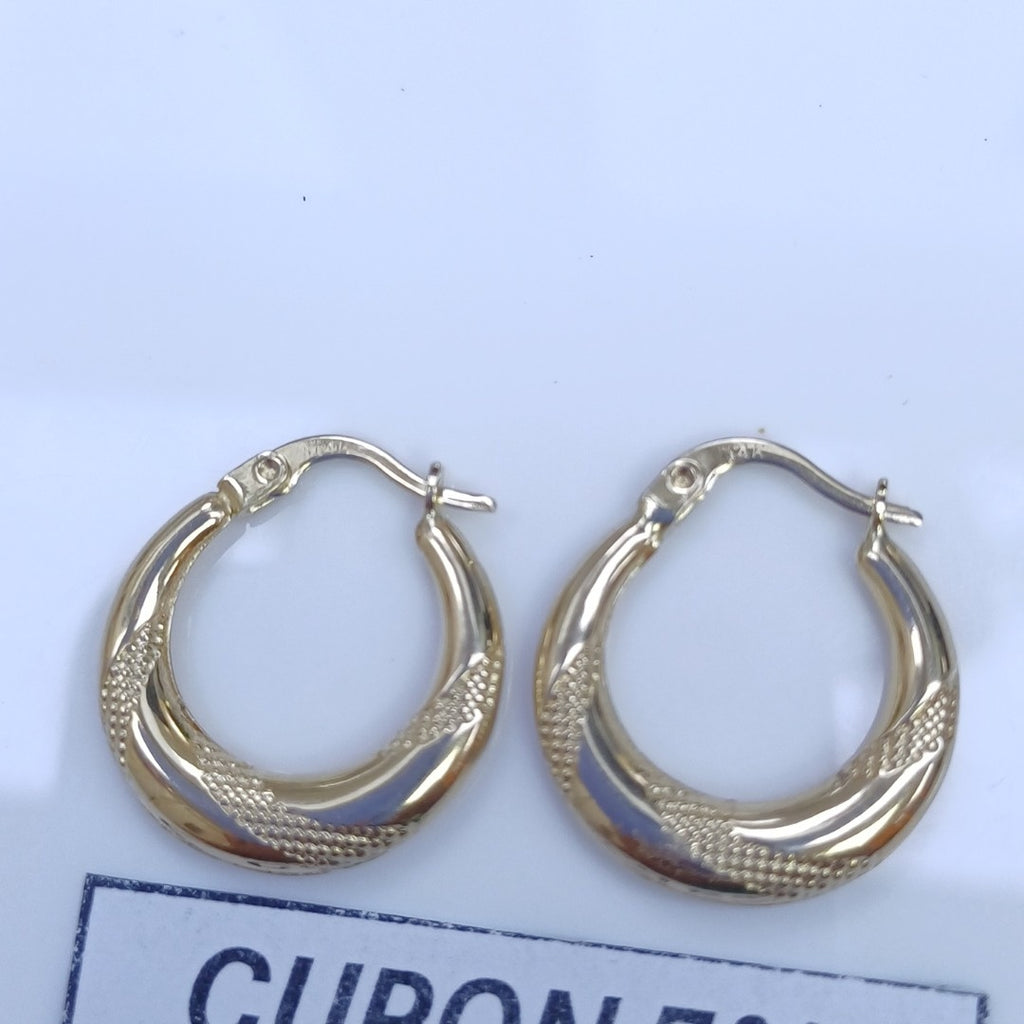 ARRACADAS ORO 14K 1.8 (NUEVO)
