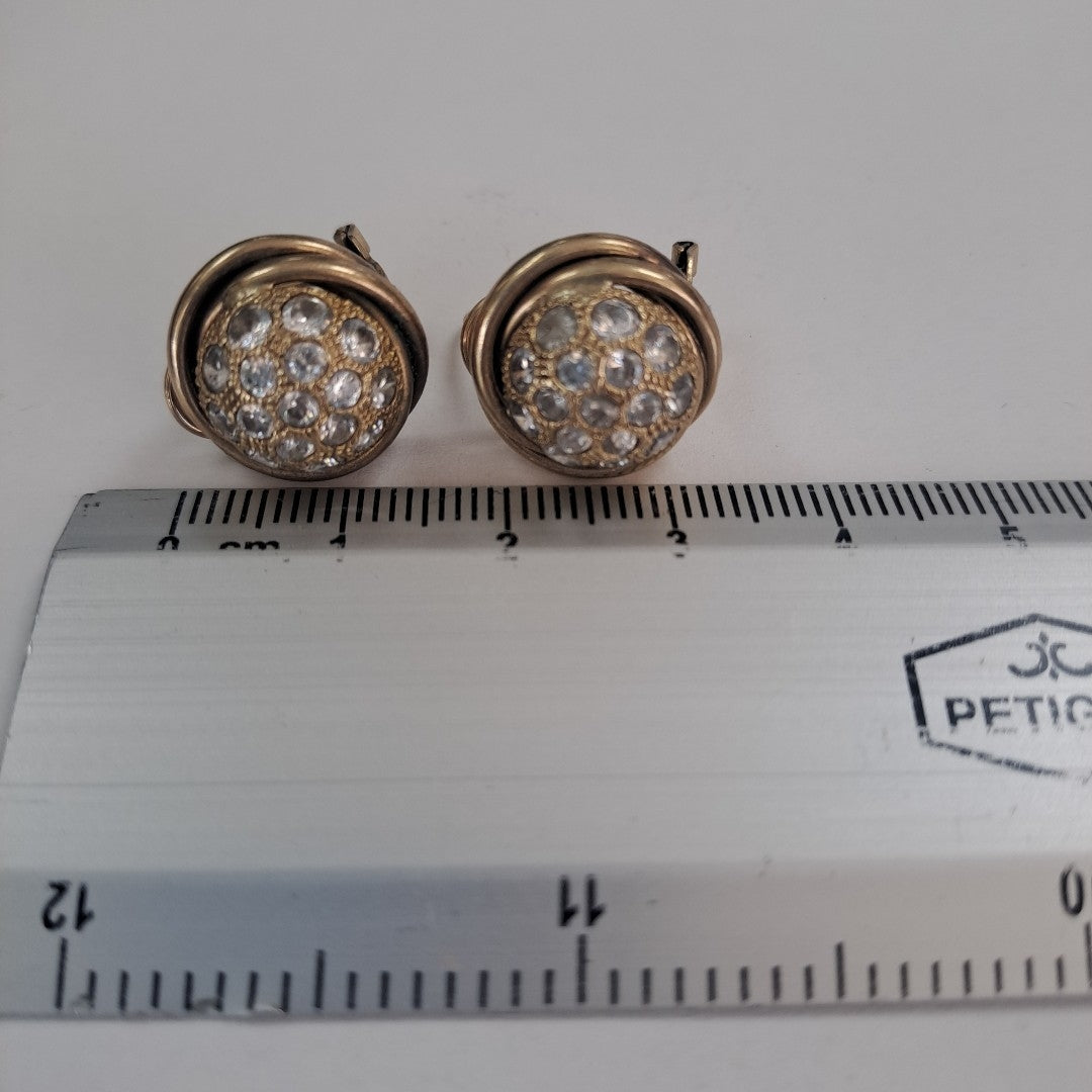 ARETES PAR ORO 10 K 6,60 GRMS (SEMINUEVO)