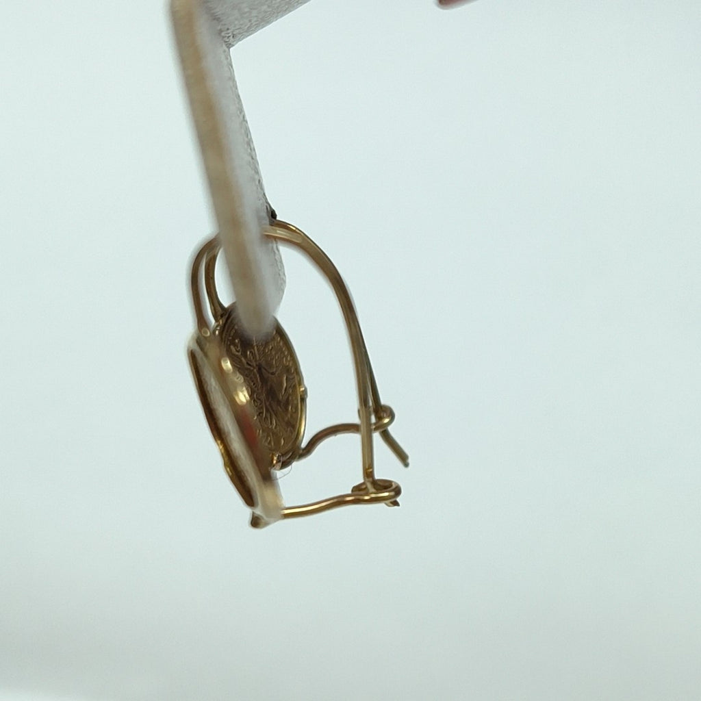ARETES PAR ORO 10 K 1,60 GRMS (SEMINUEVO)
