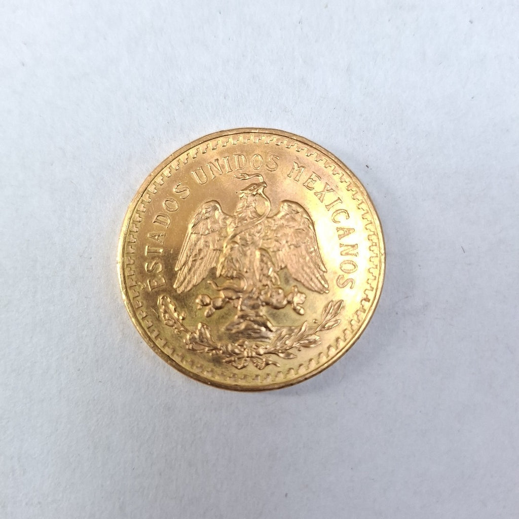 K1 41.6 GRMS 21 K IDENTIFICACIÓN MONEDA NOMINATIVA MONEDAS PESOS 50 PESO (SEMINUEVO)