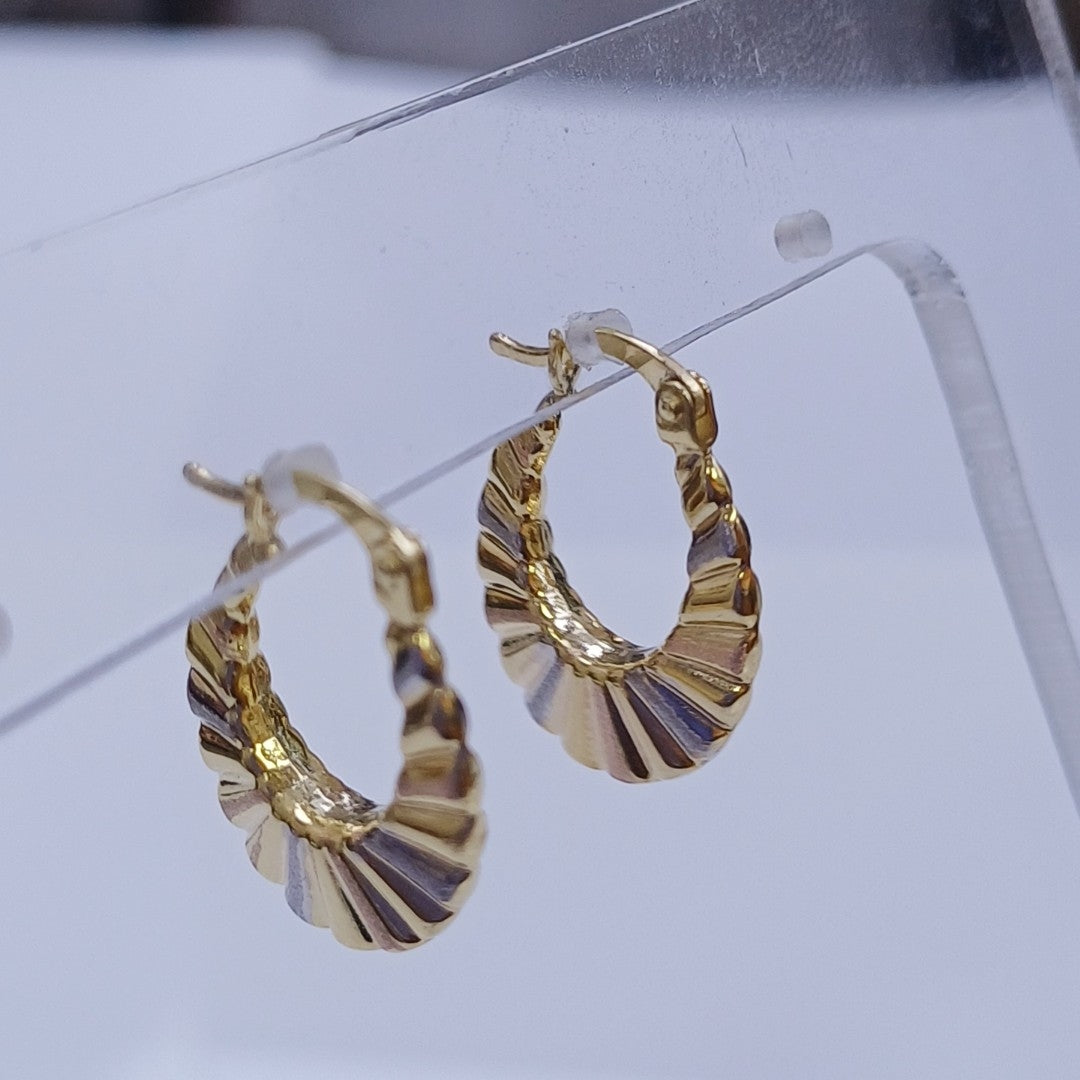 ARRACADAS ORO 14K 1.5 (NUEVO)