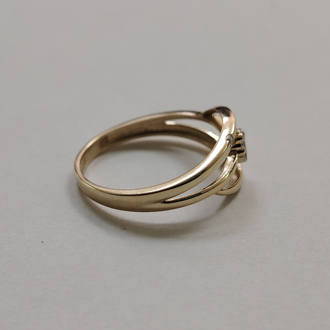 ANILLOS DAMA ORO 10K 2 (NUEVO)