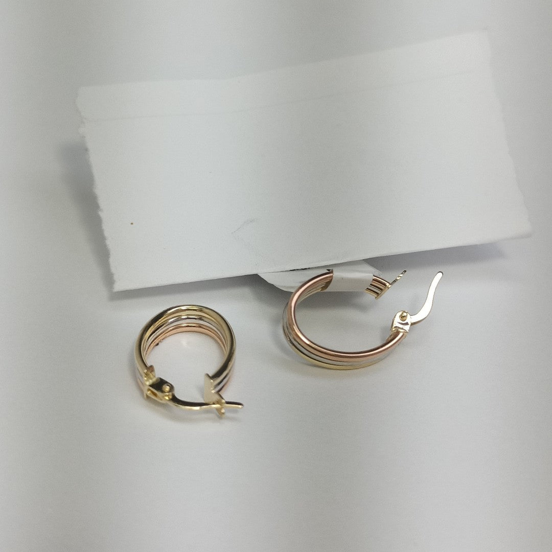 ARRACADAS ORO 14K 1.5 (NUEVO)