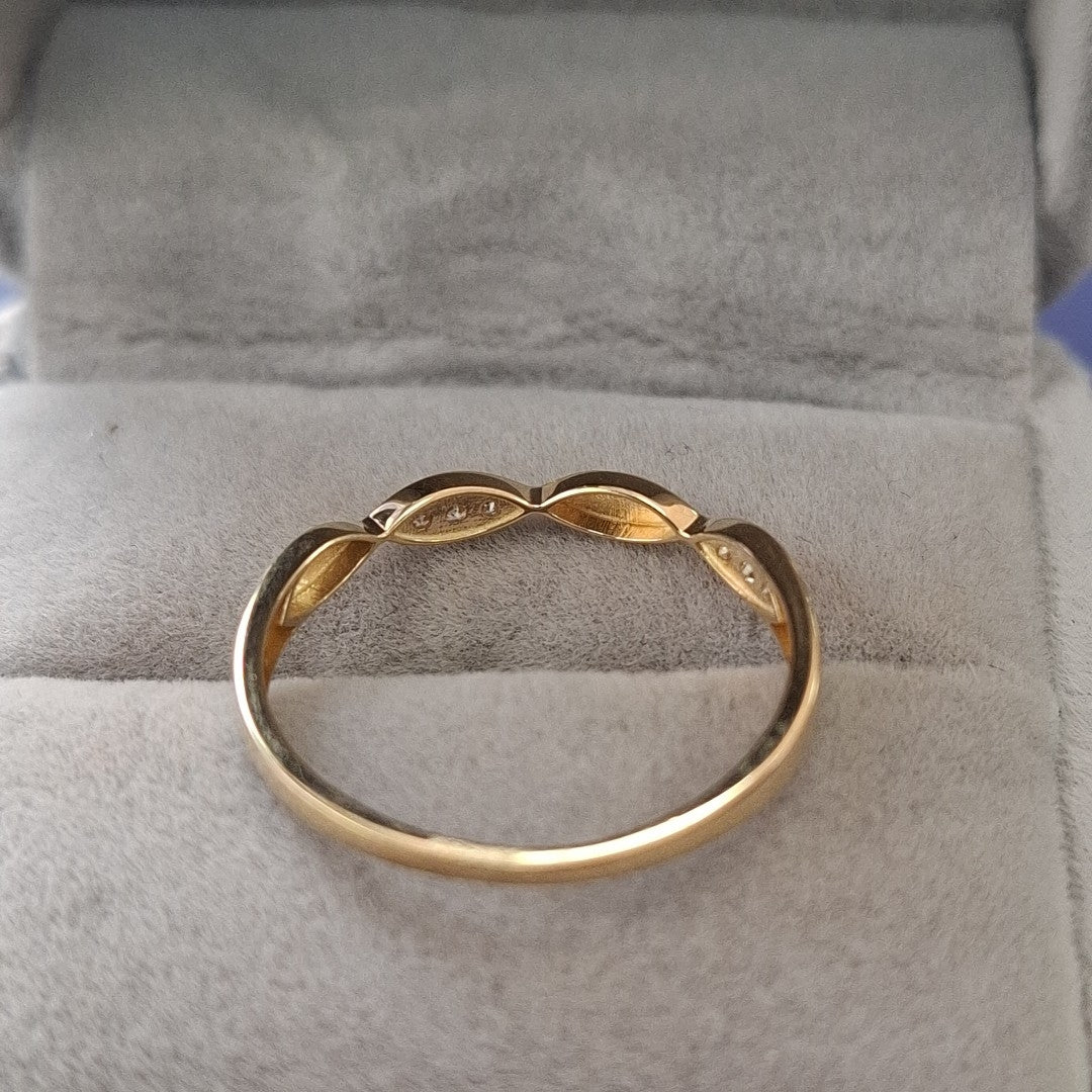 ANILLOS DAMA ORO 14K 0.8 (NUEVO)