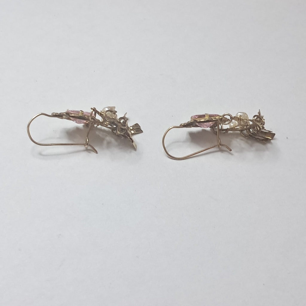 ARETES PAR ORO 10 K 3.6 GRMS (SEMINUEVO)