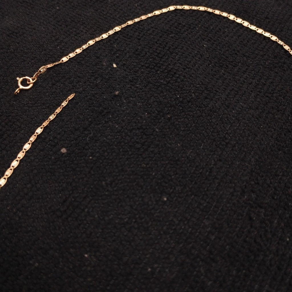 CADENA ORO COMBINADO 10 K 1.7 GRMS (SEMINUEVO)