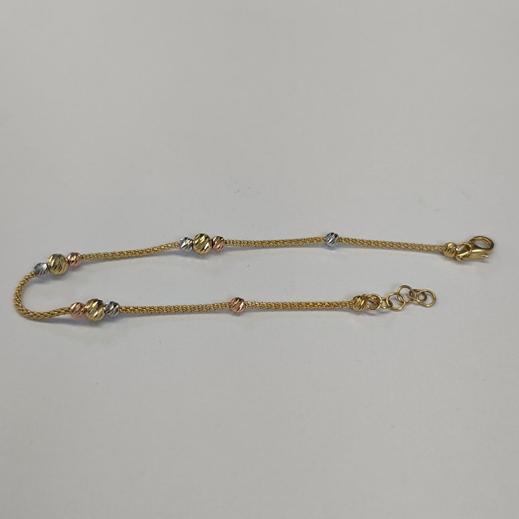 PULSERAS DAMA ORO 14K 2.1 (NUEVO)