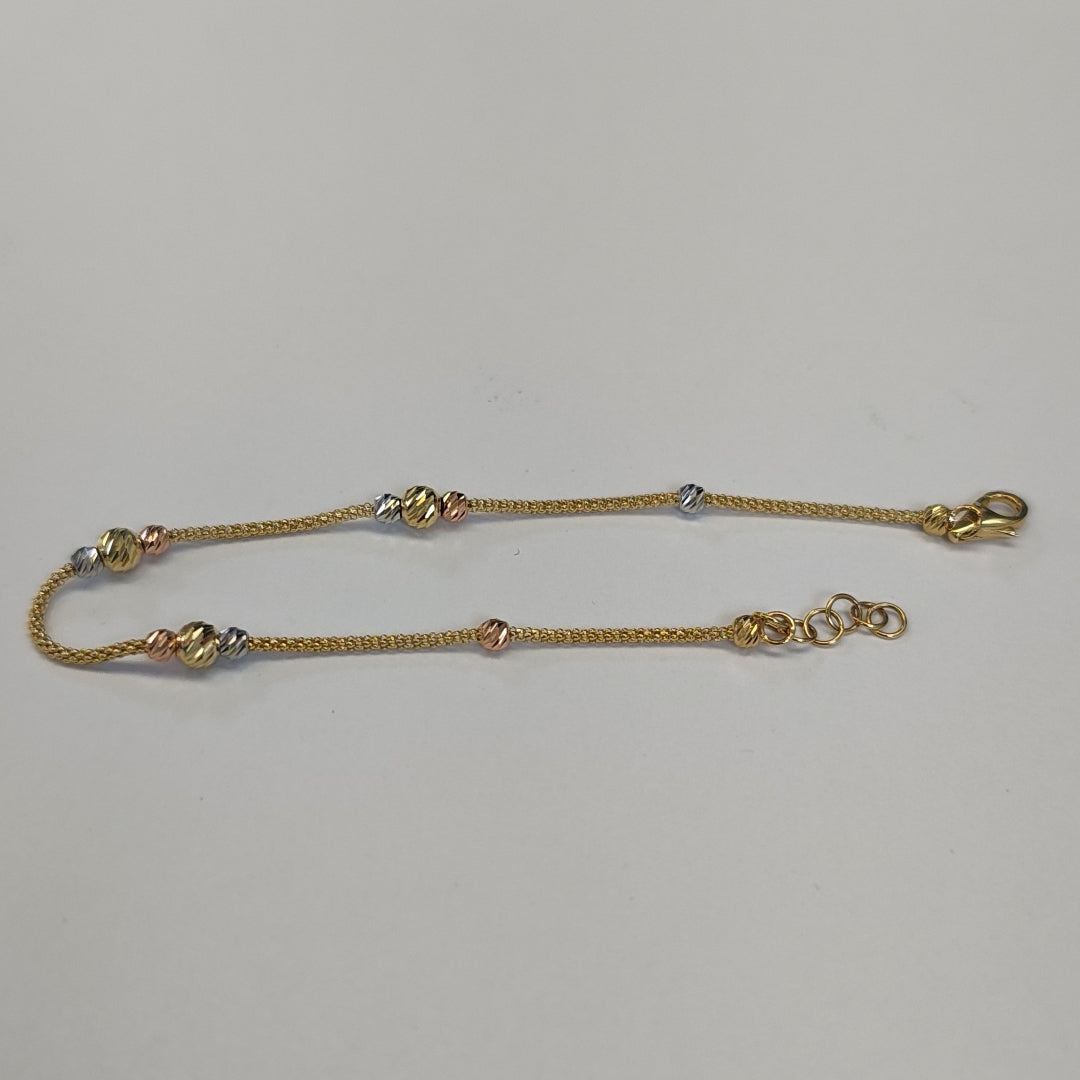 PULSERAS DAMA ORO 14K 2.1 (NUEVO)