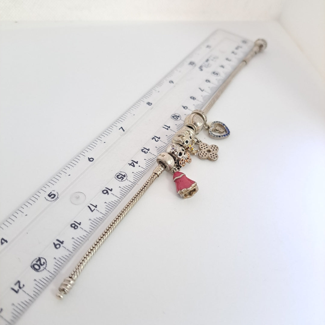 DIJE,PULSERA PLATA 32,30 GRMS (SEMINUEVO)