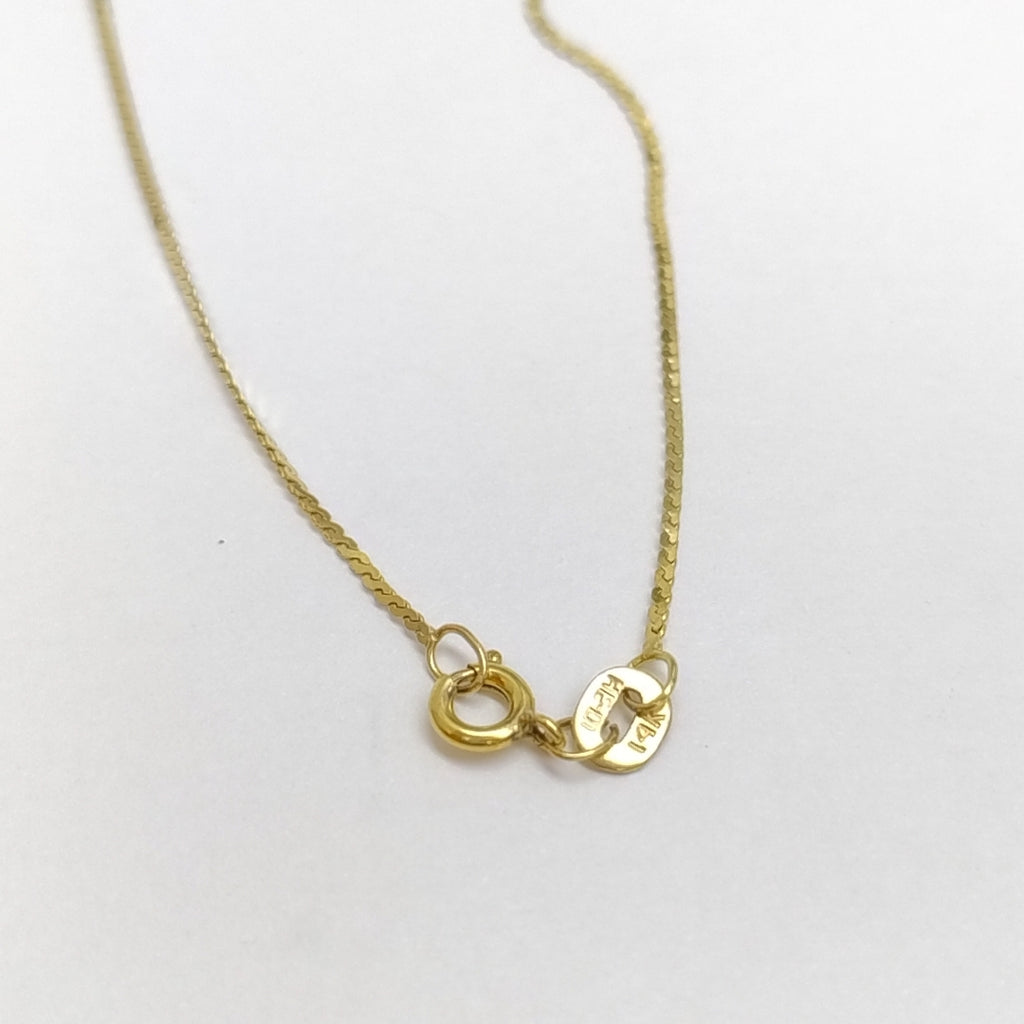 CADENA ORO 14 K 1.4 GRMS (SEMINUEVO)