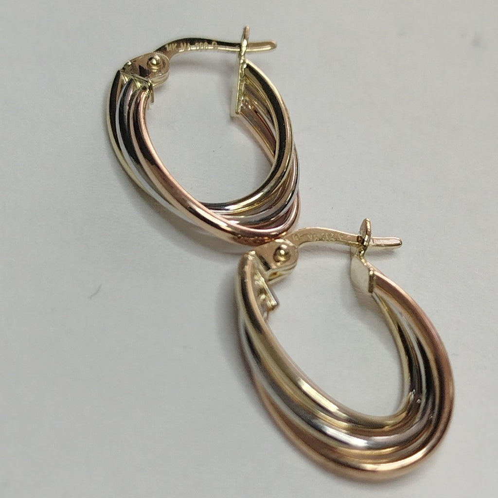 ARRACADAS ORO 14K 1.5 (NUEVO)