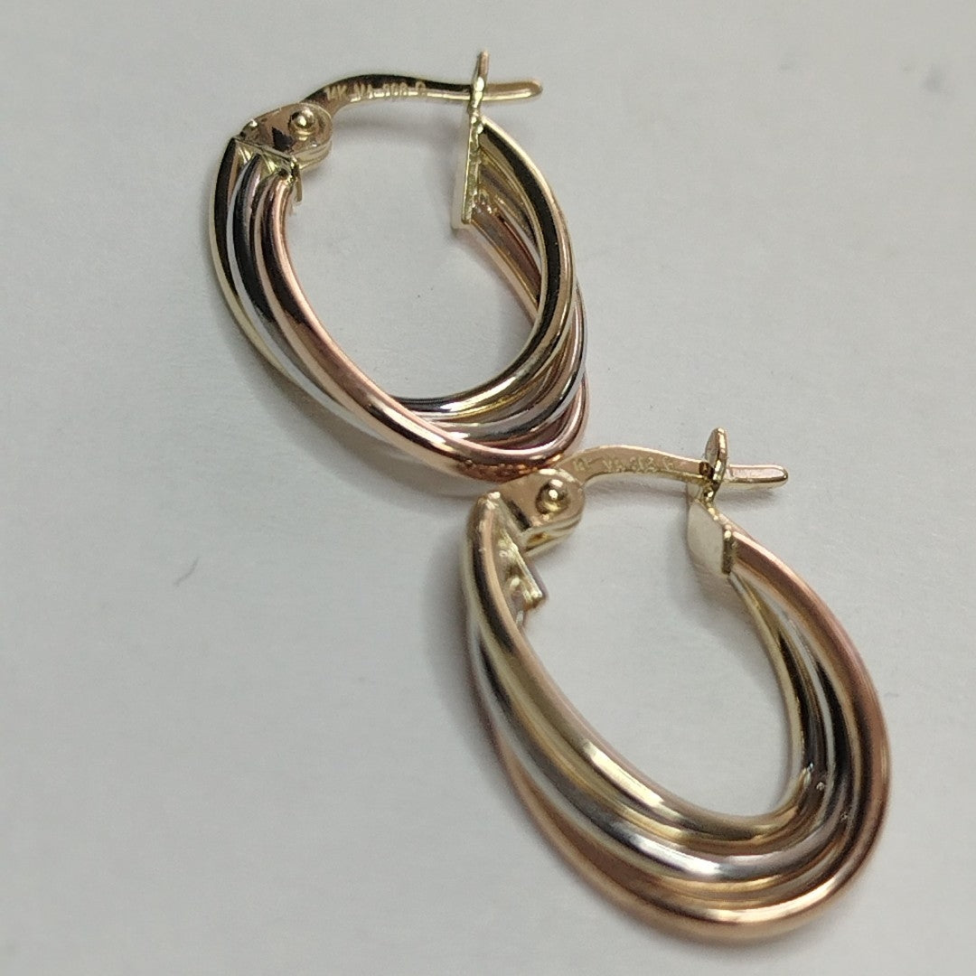 ARRACADAS ORO 14K 1.5 (NUEVO)