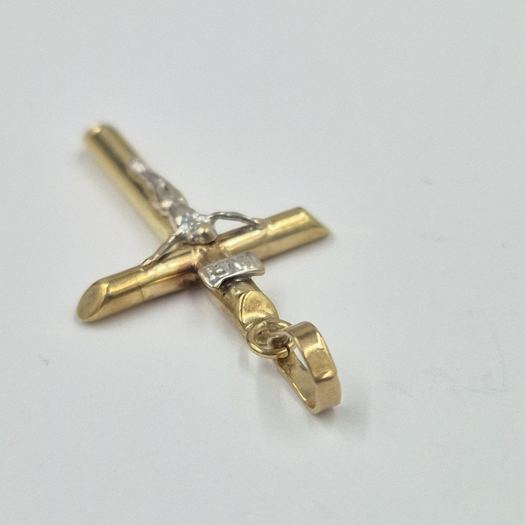 CRUCIFIJO ORO 10 K 1 GRMS (SEMINUEVO)
