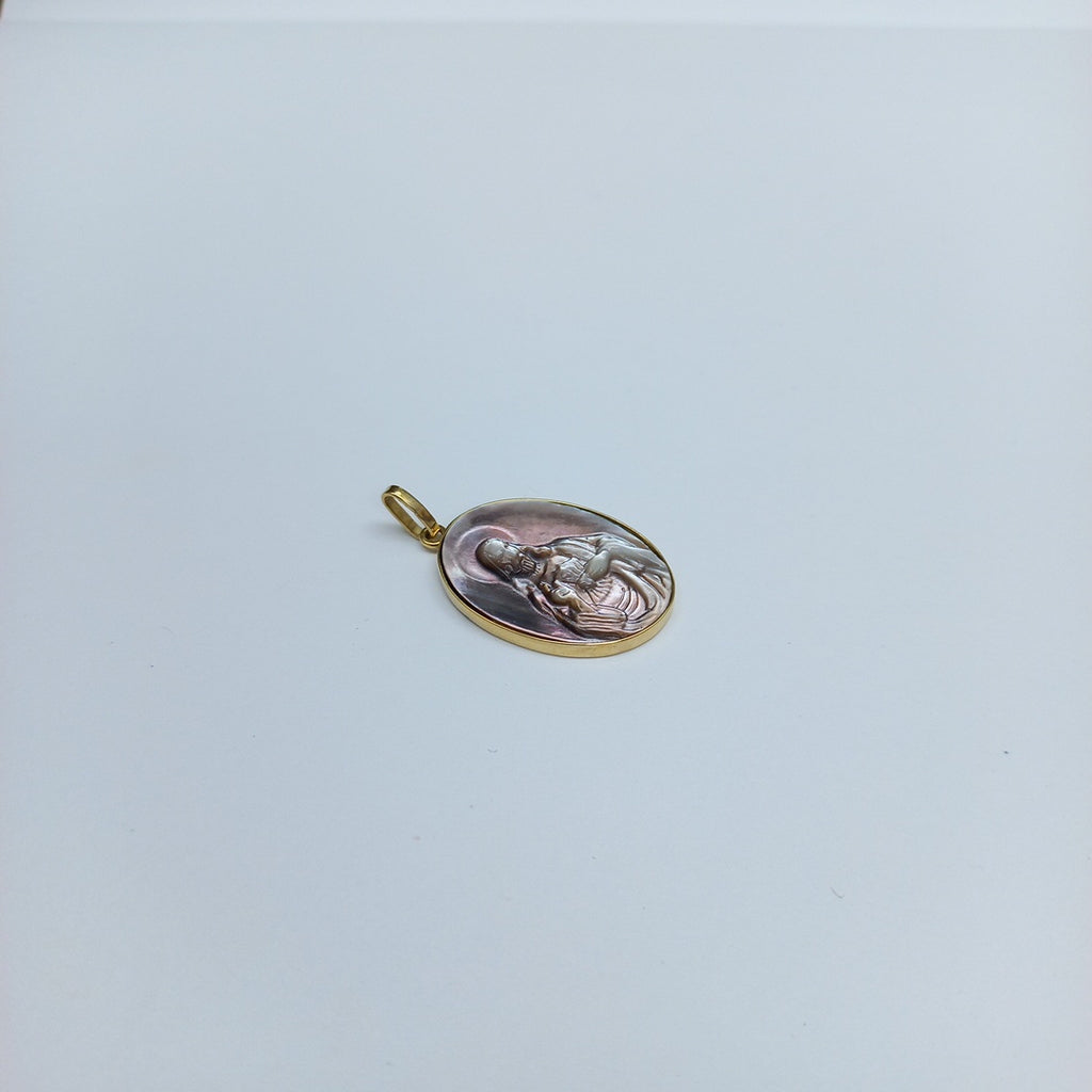 MEDALLA RELIGIOSA ORO 14 K 2,70 GRMS (SEMINUEVO)