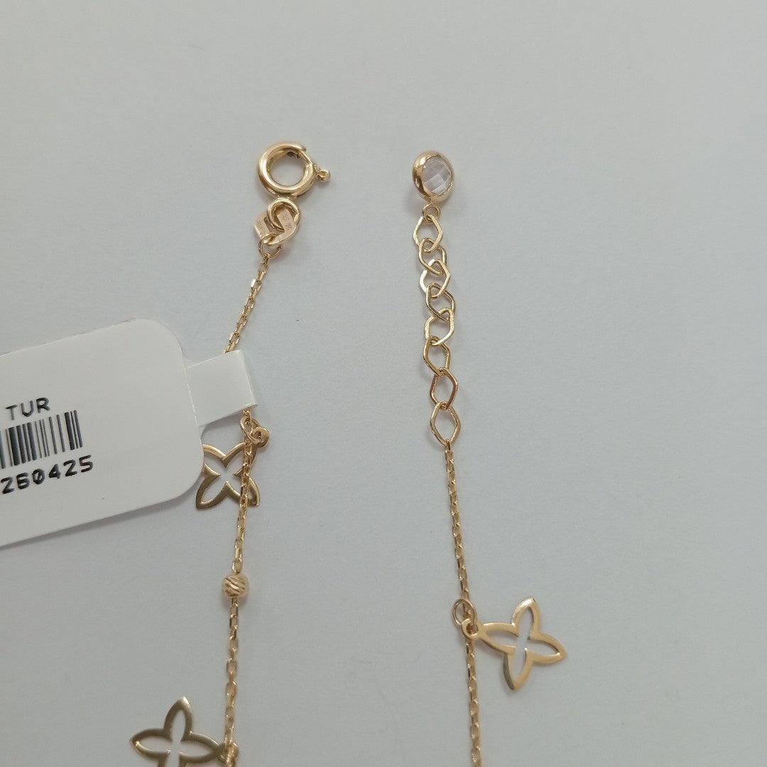 PULSERAS DAMA ORO 14K 1.1 (NUEVO)