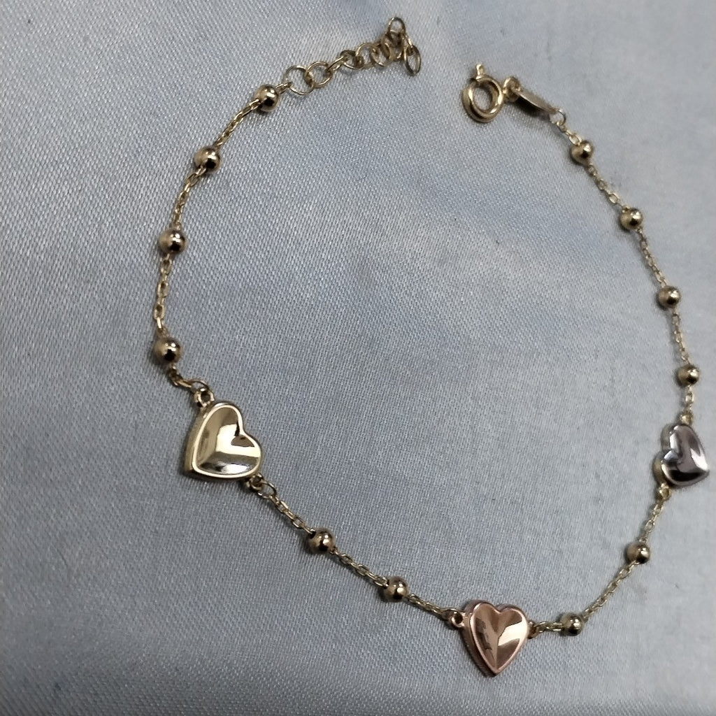 PULSERAS DAMA ORO 14K 2 (NUEVO)