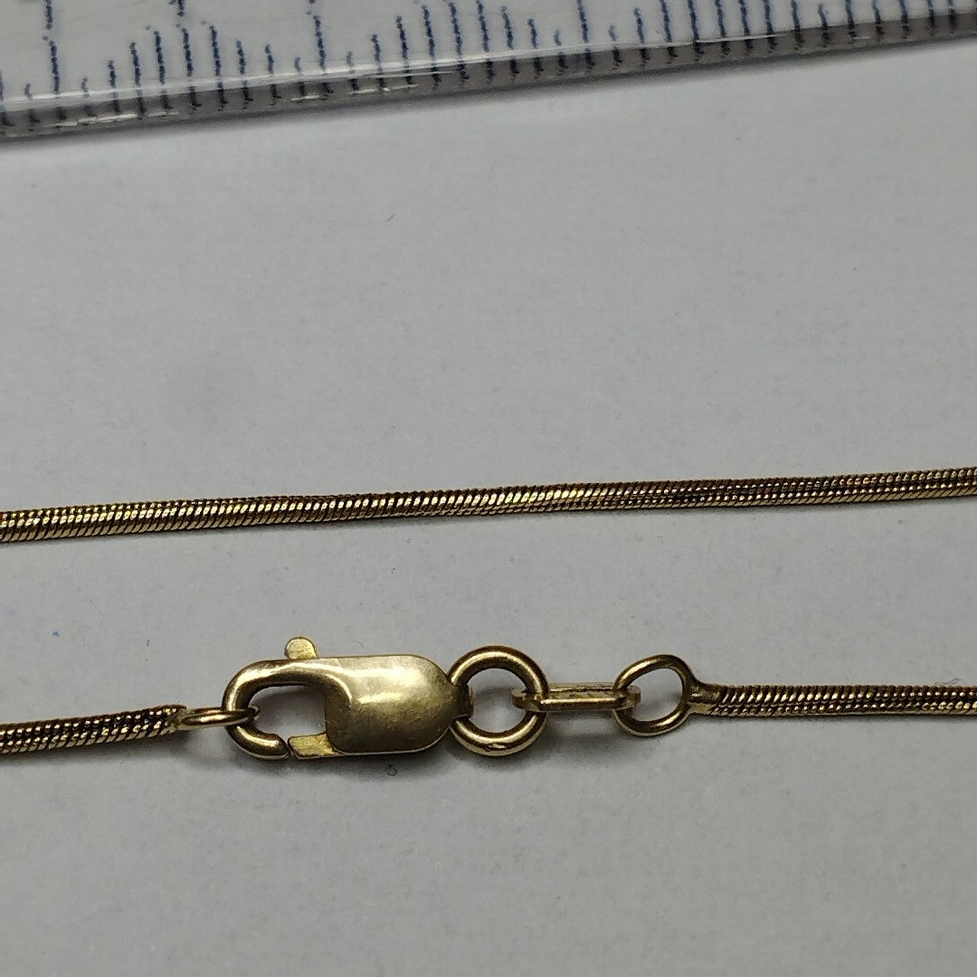 CADENA ORO 14 K 3.2 GRMS (SEMINUEVO)