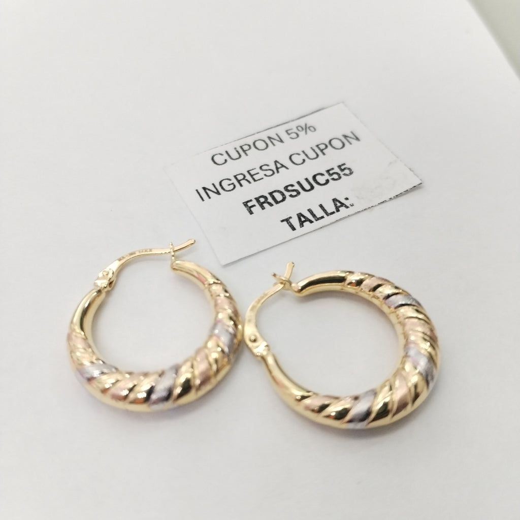 ARRACADAS ORO 14K 1.9 (NUEVO)