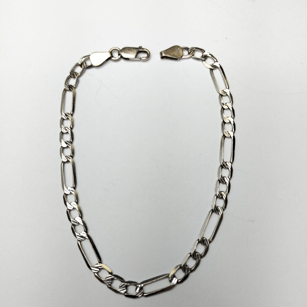 PULSERA ORO BLANCO 14 K 5.9 GRMS (SEMINUEVO)