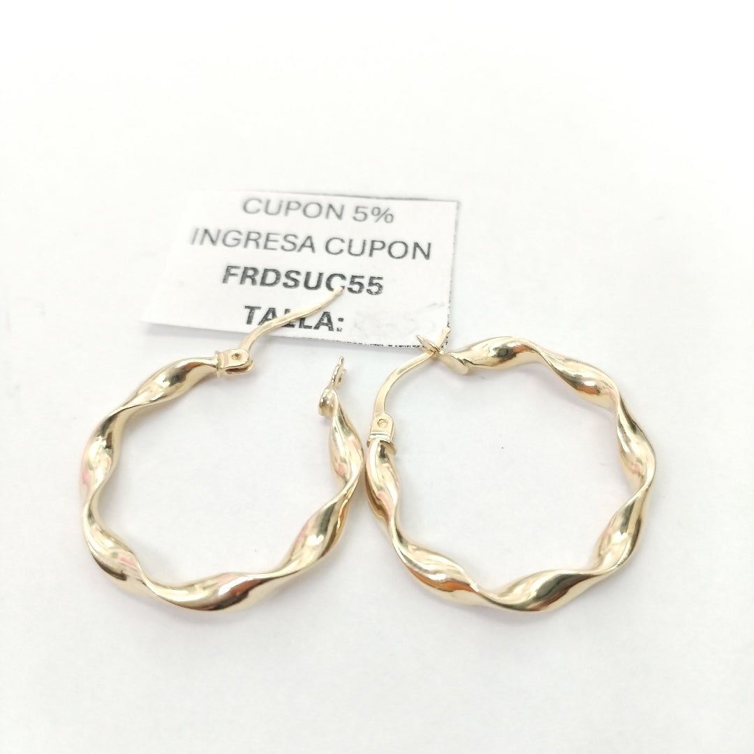 ARRACADAS ORO 14K 1.8 (NUEVO)