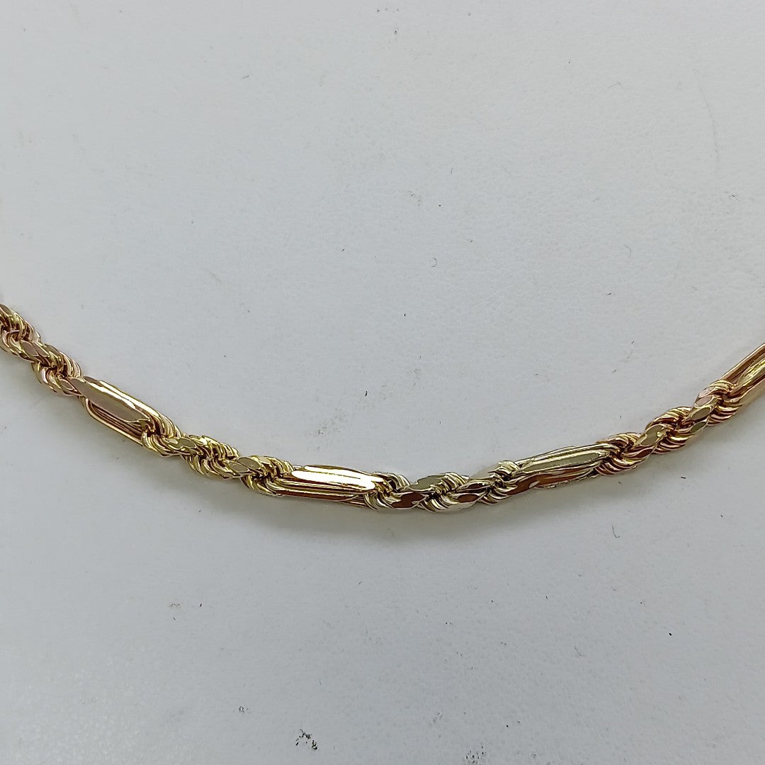 CADENA ORO COMBINADO 14 K 16.4 GRMS (SEMINUEVO)