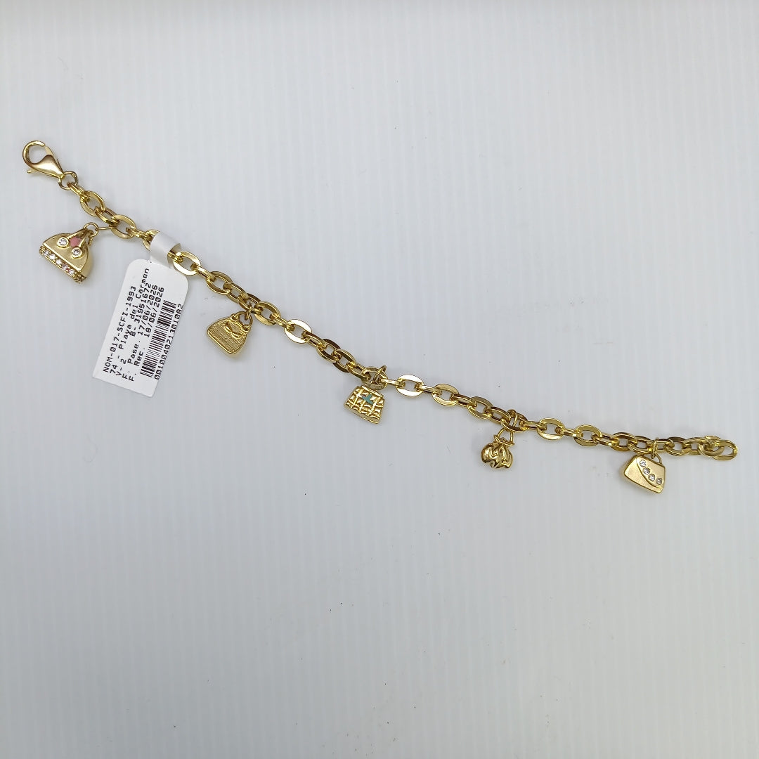 PULSERA ORO 14 K 14.2 GRMS (SEMINUEVO)