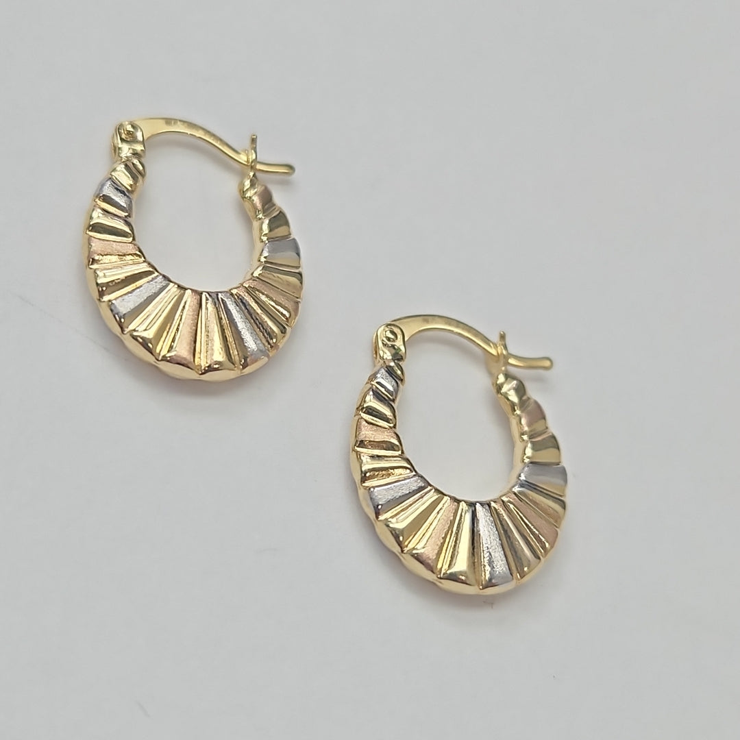 ARRACADAS ORO 14K 1.5 (NUEVO)