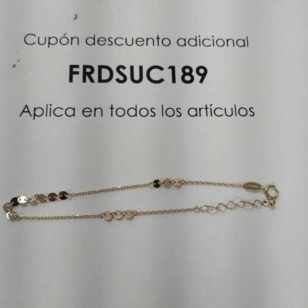 PULSERAS DAMA ORO 14K 1 (NUEVO)